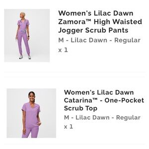 Figs Women's Lilac Jogger Pants